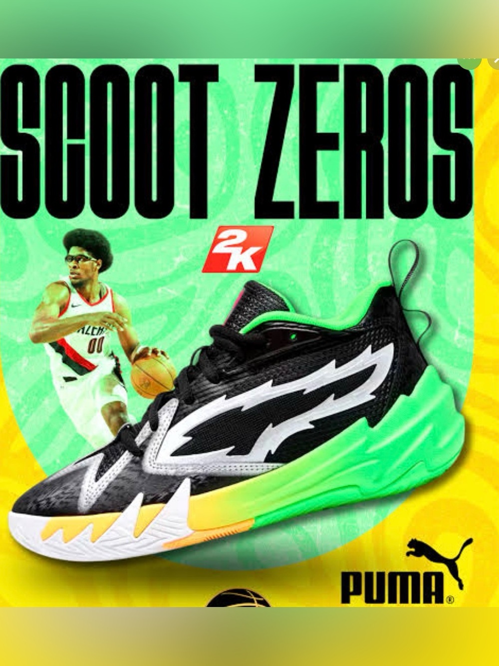 Puma Scoot Zero Henderson men’s basketball athletic shoes. NWOB. SZ. 13.